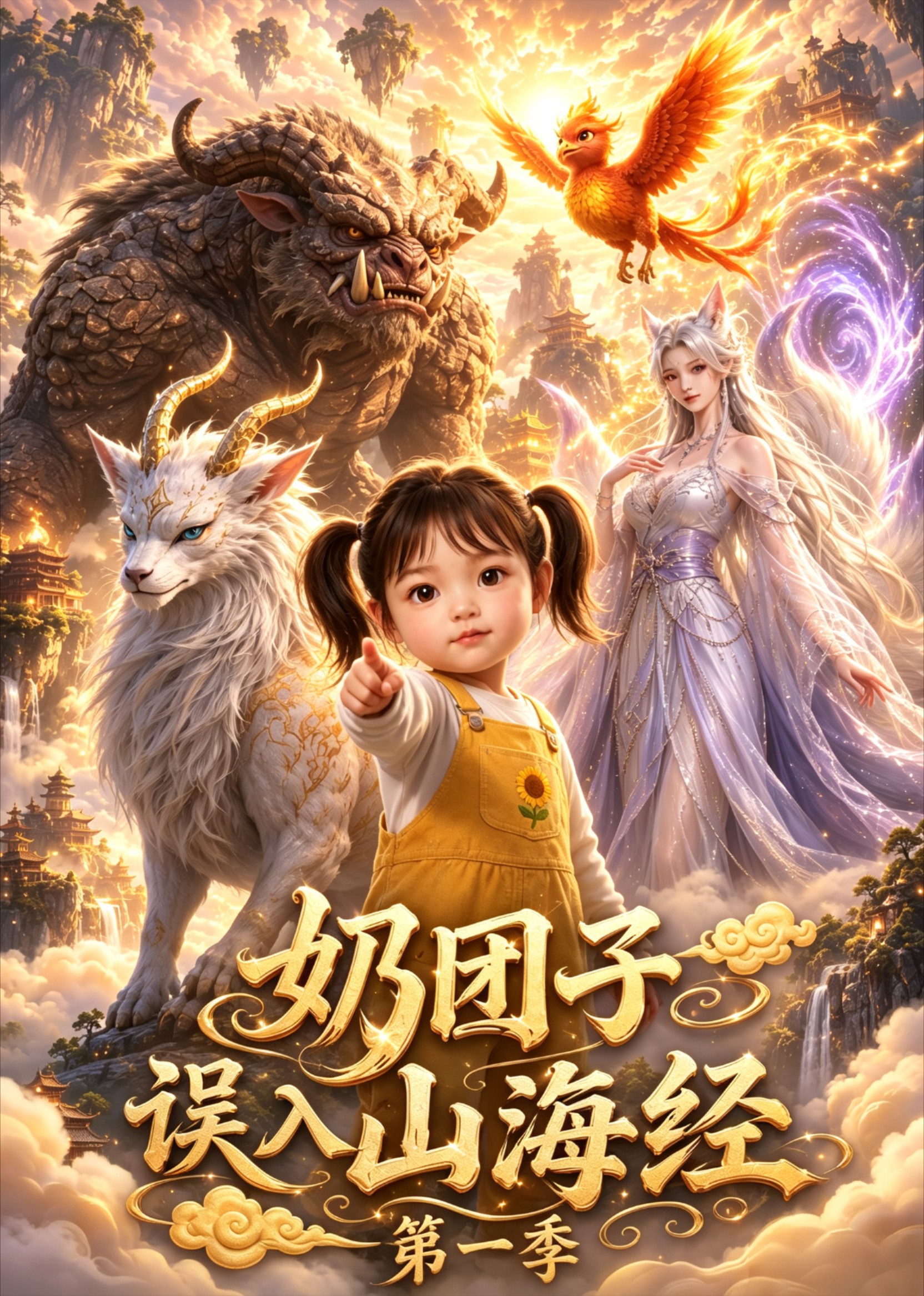 奶团子误入山海经第一季海报