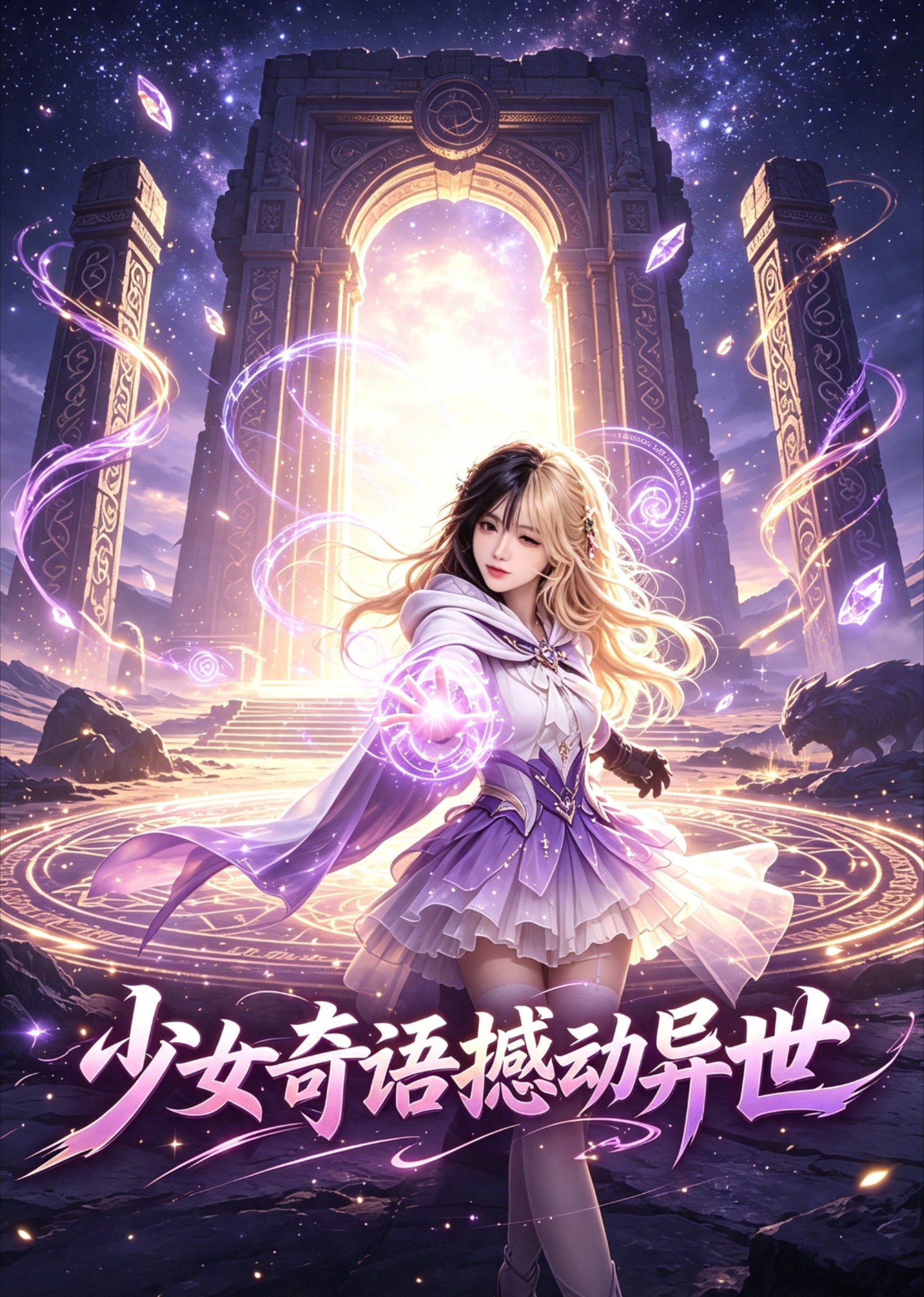 少女奇语撼动异世海报