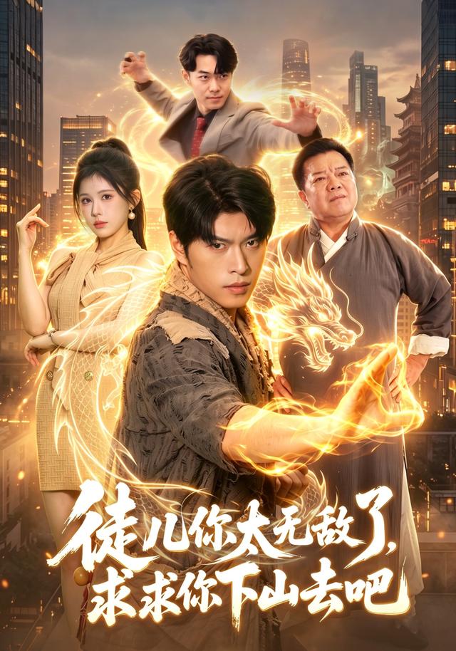 徒儿你太无敌了，求求你下山去吧海报